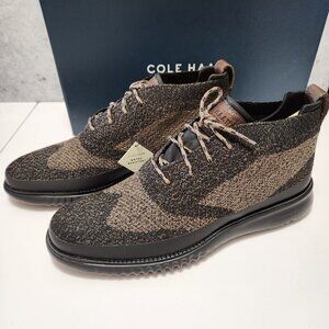 NWT Cole Haan 2 Zerogrand Stitchlite Chukka C28854 Knit Oxford Shoes Men's 8.5 M